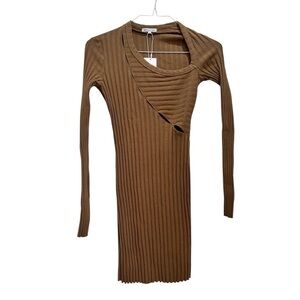 COTTON CITIZEN CAPRI CUT OUT DRESS - Java color size Medium